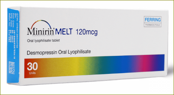 Minirin Melt 120mcg Sublingual Tabs 30'S